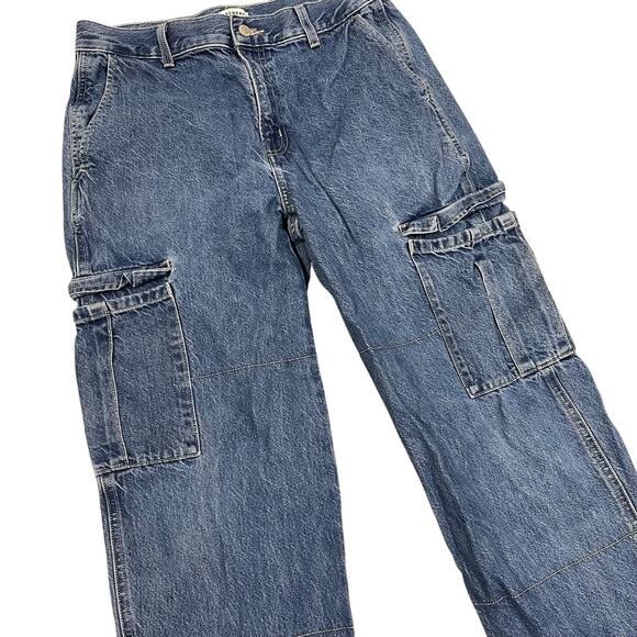 Sunday Best Cargo Jeans Denim Size 10 Blue Jeans - Picture 3 of 13